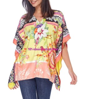 tshirt top estampado verao 101 idées Design 335Y indianos online